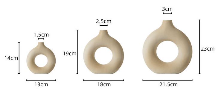 Round Vase Ceramic