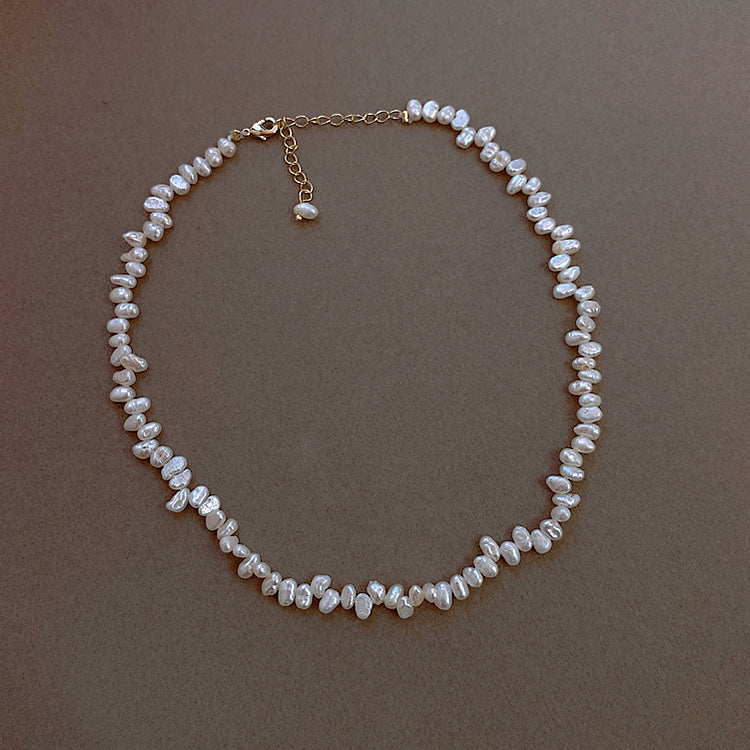 Baroque Pearl Necklace & Bracelet Set