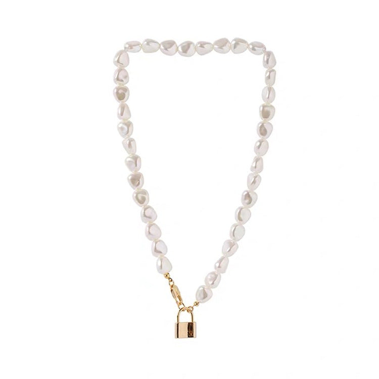Layered Pearl Gold Necklace