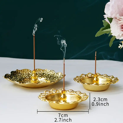Floral Incense Burner Tray