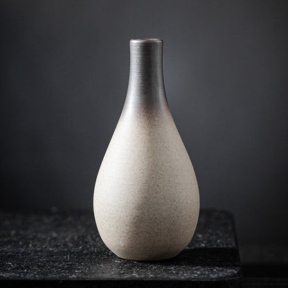 Mini Japanese Ceramic Vase for Home Decoration