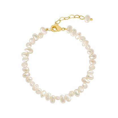 Baroque Pearl Necklace & Bracelet Set