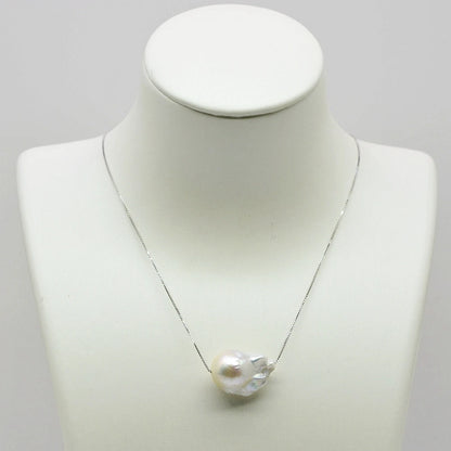 Natural Baroque Pearl Pendant Necklace