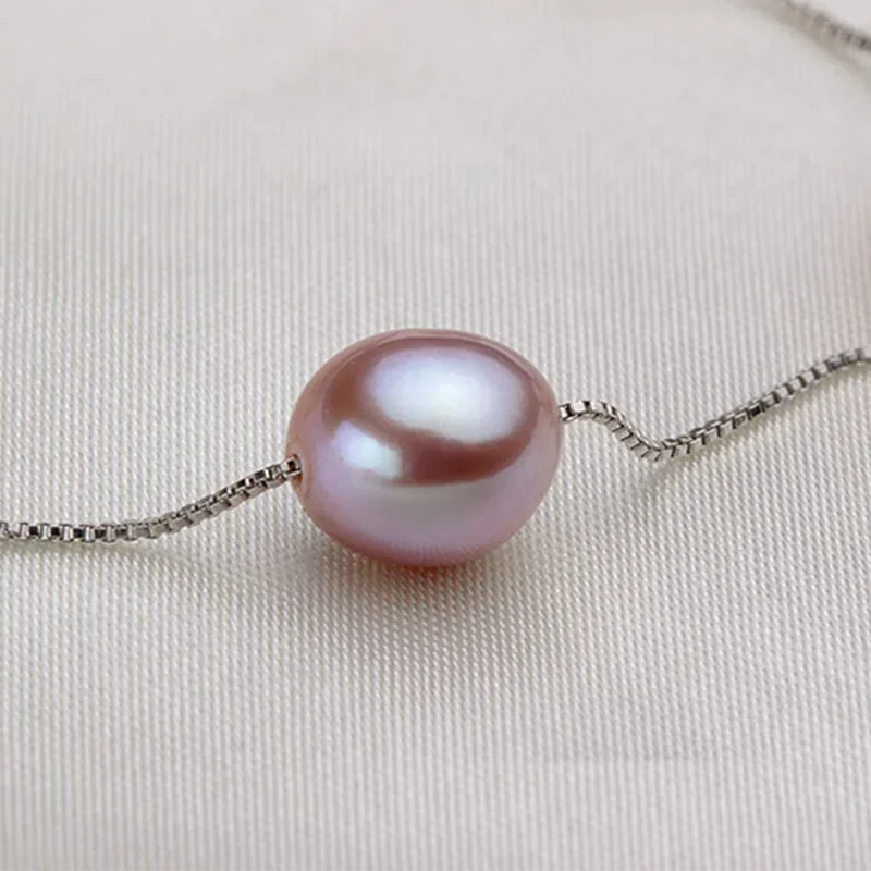 Freshwater Pearl Necklace Bracelet Set