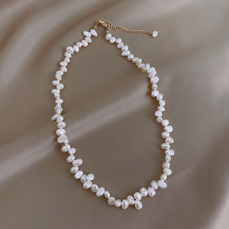 Baroque Pearl Necklace & Bracelet Set