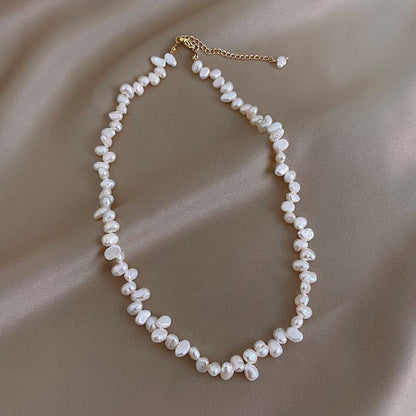 Baroque Pearl Necklace & Bracelet Set